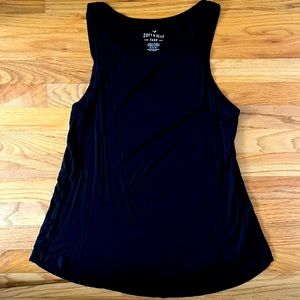 American eagle soft black tank top